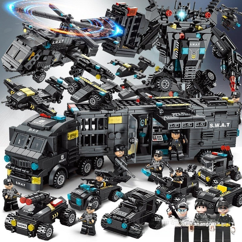 800+ Piece Small Building Blocks Kit – Themed Construction Sets