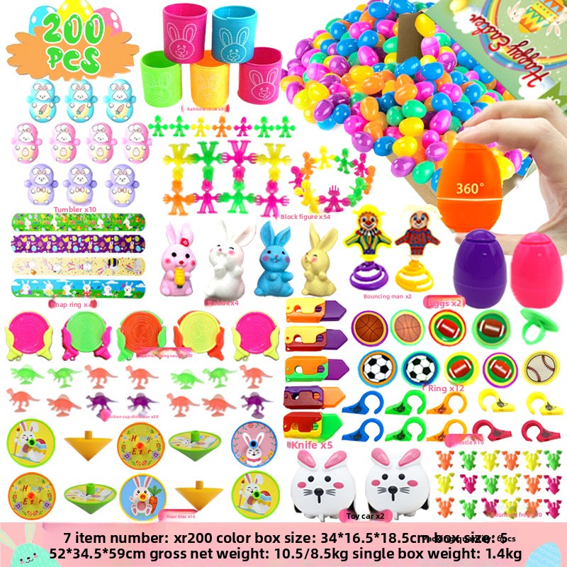Easter Puzzle Egg Toy Set for Kids XR-200
