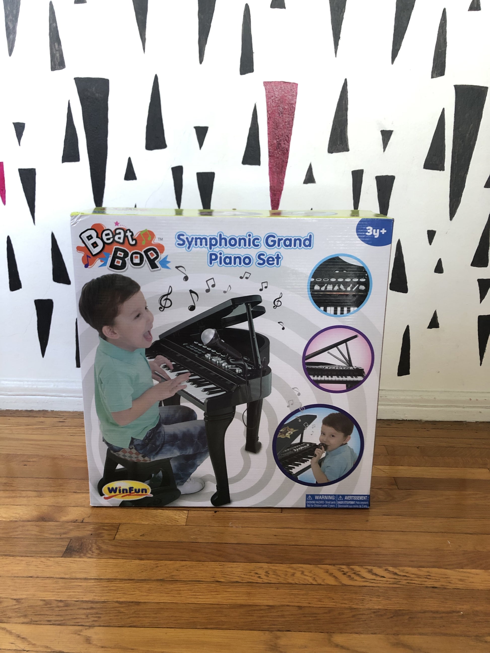 Symphonic Grand Piano with Concert Seat - Unisex Toy Recommended for Ages 3 Years and Up.