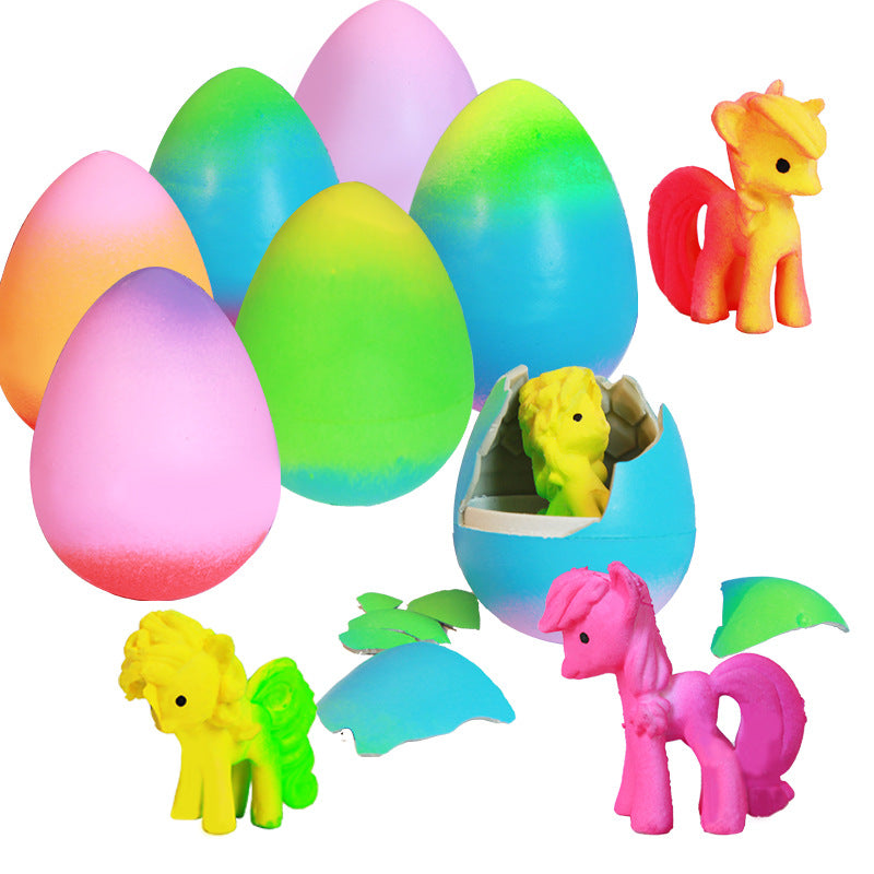 Unicorn Hatching Egg Toy Set