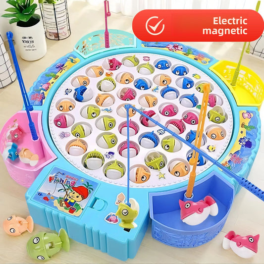Electric Fishing Game Toy for Kids