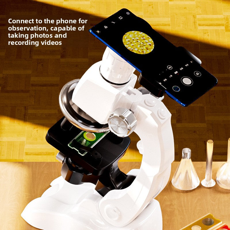 Microscope & 12-Specimen Options – Four Colors