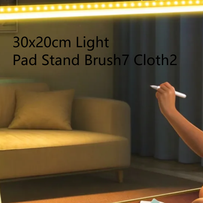 Glow Drawing Board for Kids with Stand