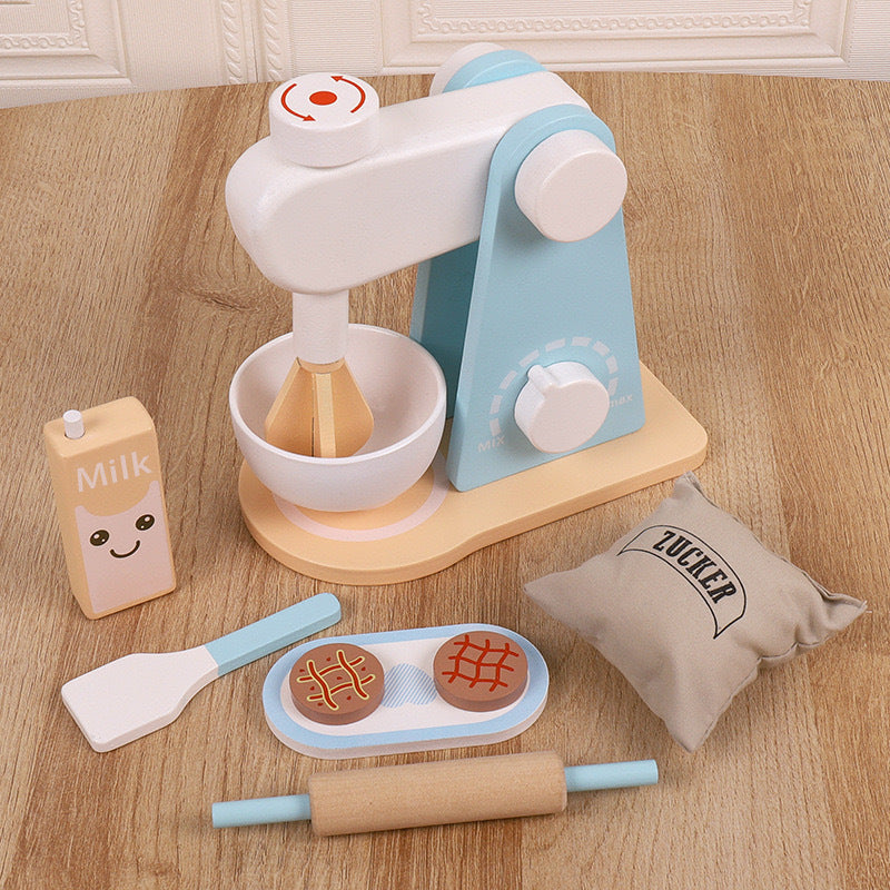 Wooden Pretend Kitchen Appliances – Blender & Juicer Options