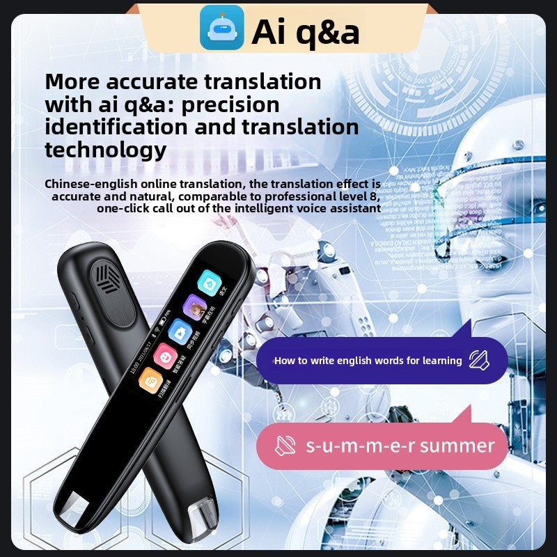 Multilingual Scanning Translation Pen – F2 & A-Series