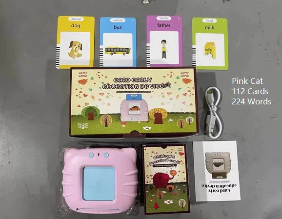 Learn & Speak: Early Childhood Education Card Machine for Smart Minds! 🗣️🎶