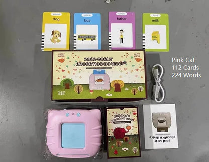 Learn & Speak: Early Childhood Education Card Machine for Smart Minds! 🗣️🎶