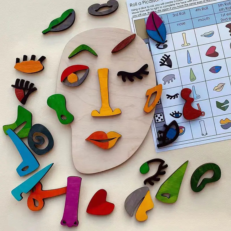 Master Minds: Wooden Montessori Educational Jigsaw Puzzle for Kids! 🧩🌳