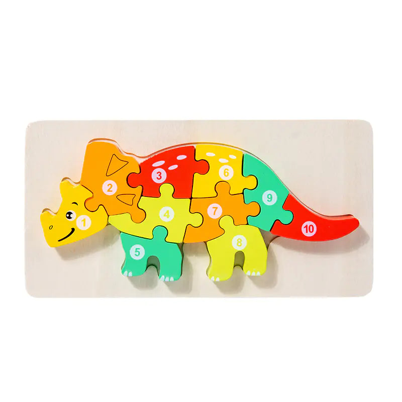 Explore & Learn: Wooden Educational Puzzle Toys for Kids! 🌳🧩