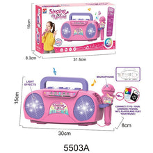 Kids Musical Microphone Toy with LED Lights – Music, Rhythm & Interactive Play