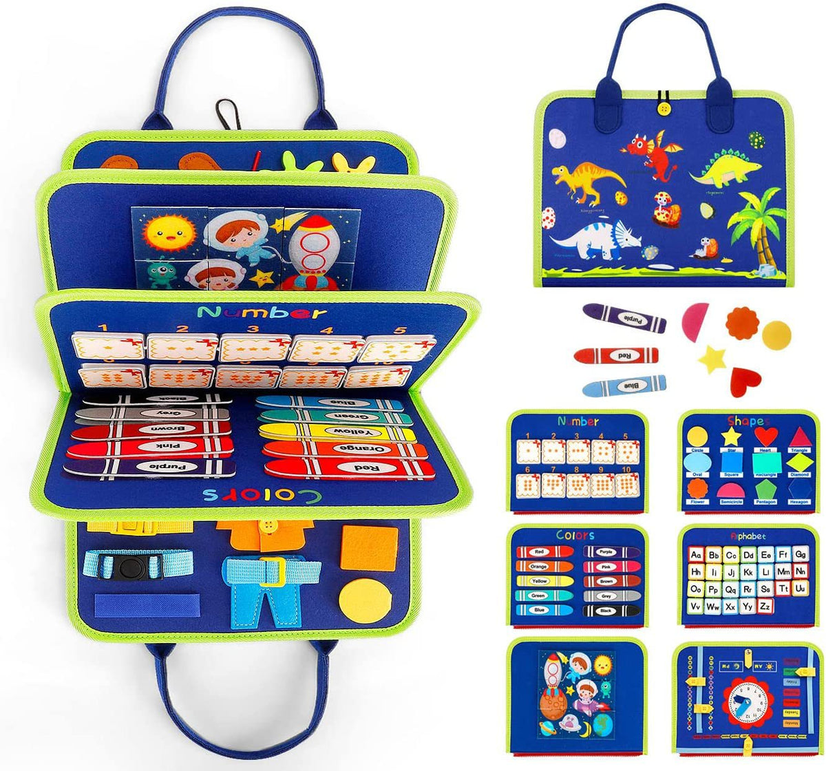 Felt Activity Learning Board – Theme & Page Options