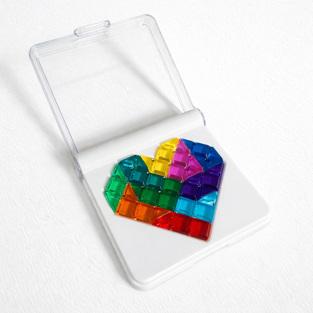 Children’s Logic Board Game with Story Puzzles