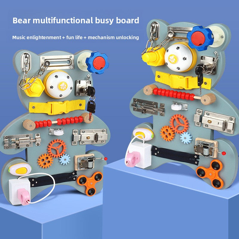 Montessori Busy Board Educational Toy