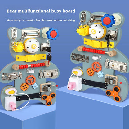 Montessori Busy Board Educational Toy