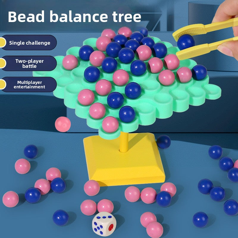 Wooden Bead Puzzle Toy for Kids MMD-Balance Number Clamp Beads