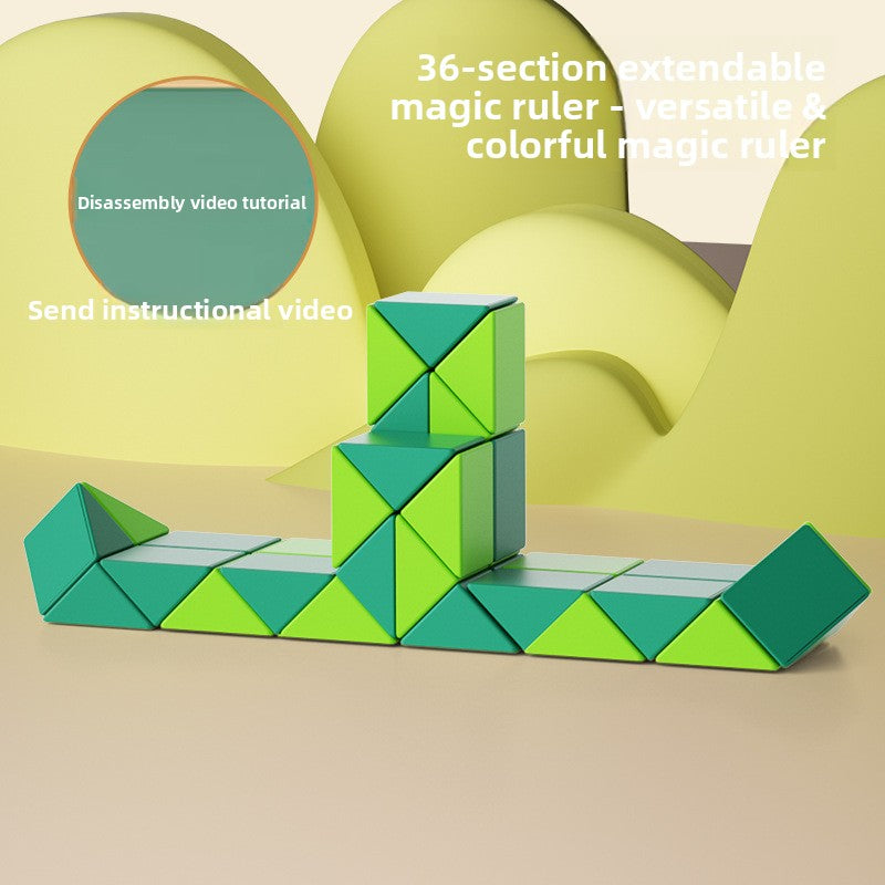 Magic Ruler STEM Building Toy for Kids