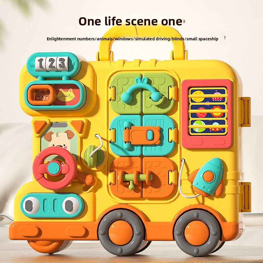 Busy Board Puzzle Insert Toy for Kids
