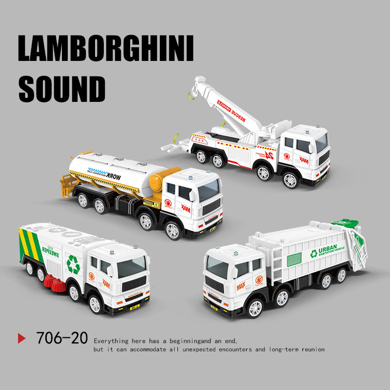 Kids Inertia Service Vehicles Set