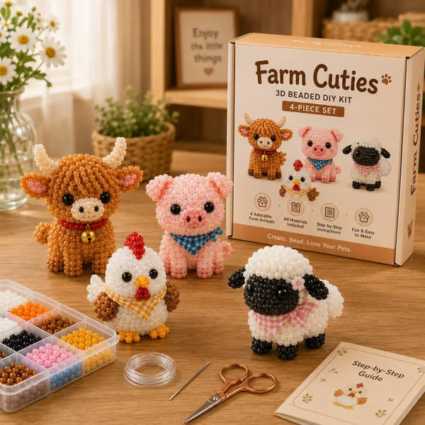 DIY Animal Bead Set