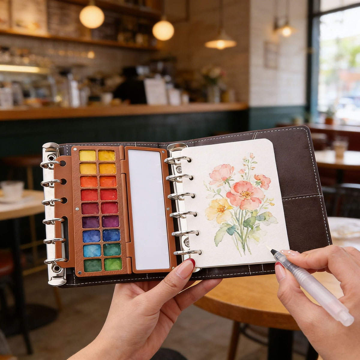 Kids Watercolor Sketchbook Set