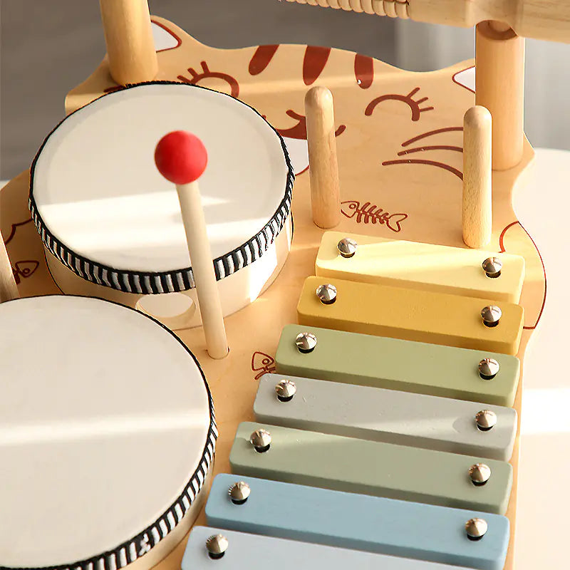 Rhythm & Grow: Multifunctional Music Drum Toy for Early Education! 🥁🎶