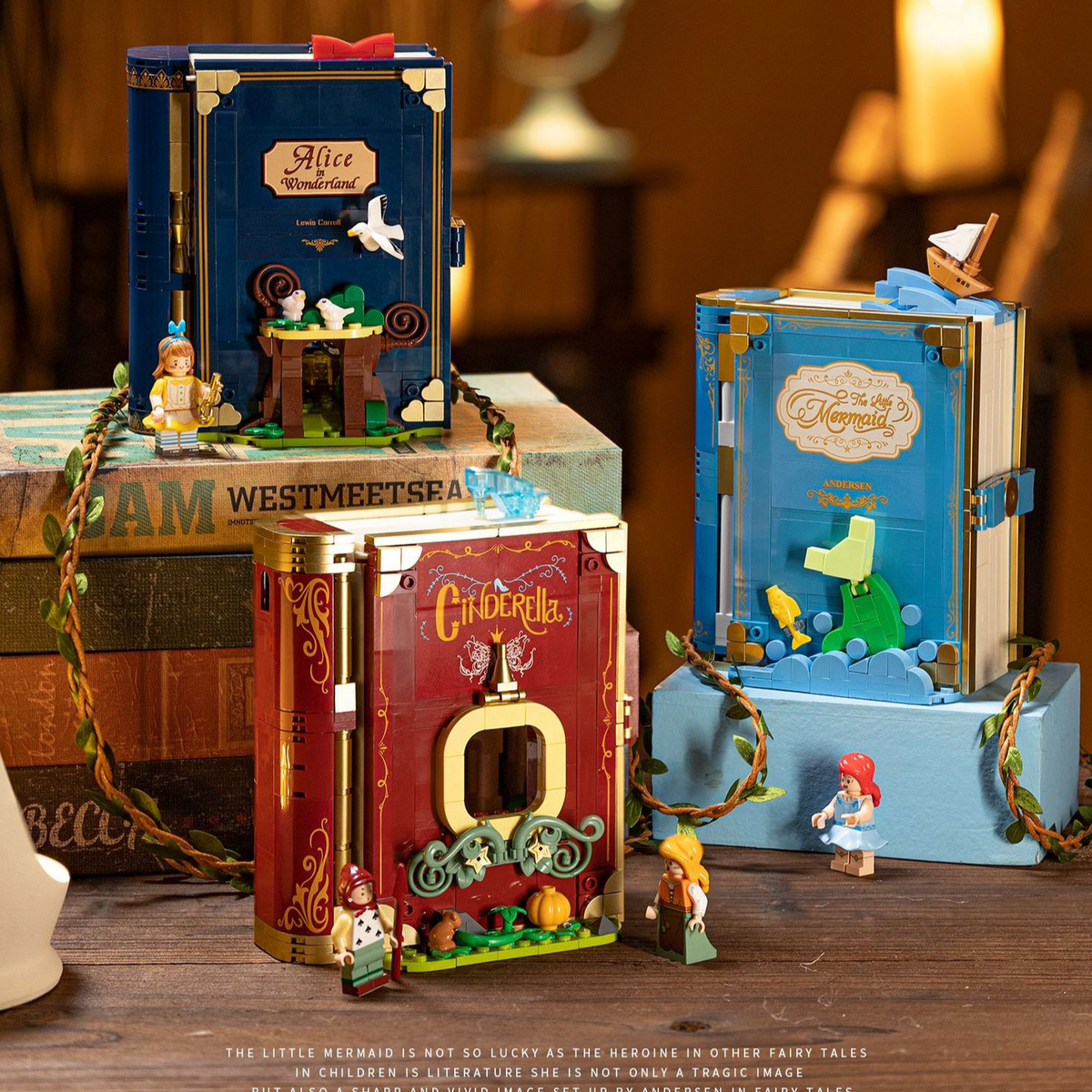 Fairy-Tale Pop-Up Building Book Sets