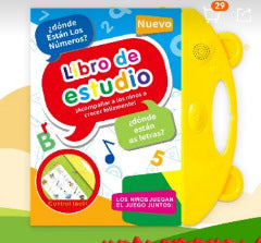 Spanish-English Bilingual Interactive Learning Book for Children Wonder Kids Toy