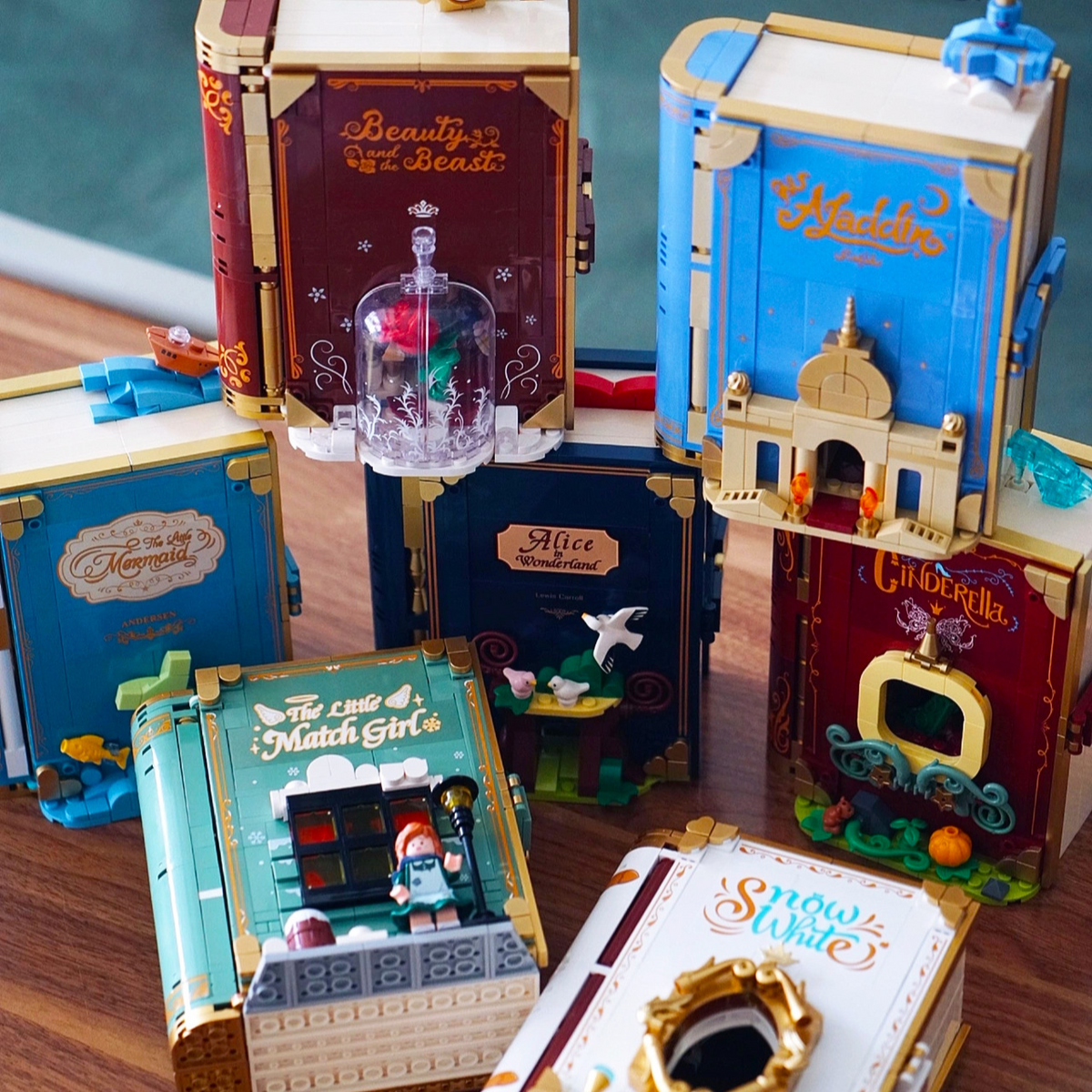 Fairy-Tale Pop-Up Building Book Sets
