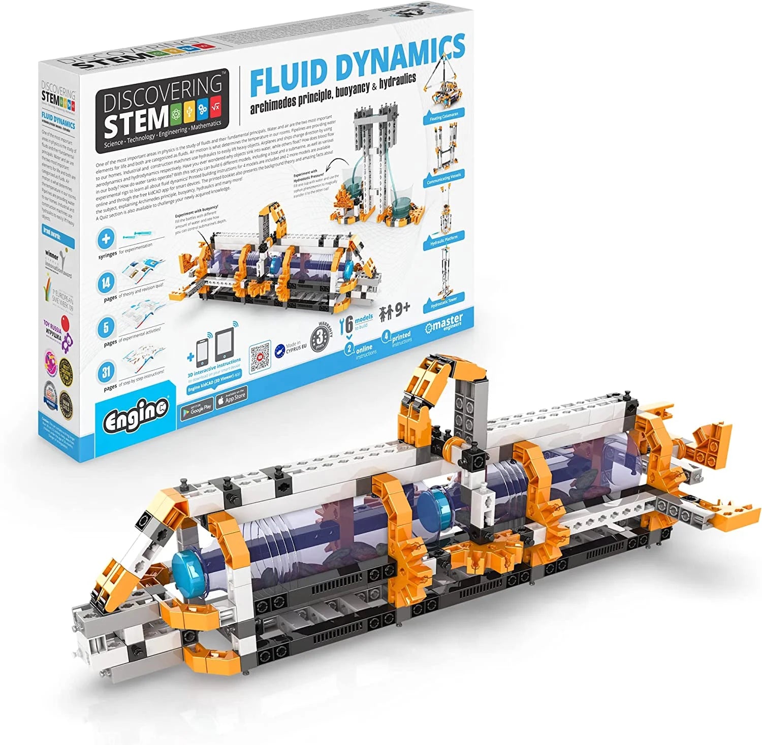 - STEM Toys, Fluid Dynamics, Construction Toys for Kids 9+, STEM Building Toys