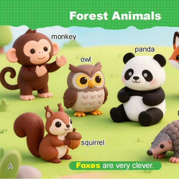 English Reading Pen Set with 3D Cards