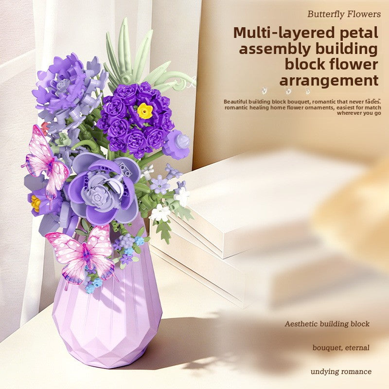 Flower Building Blocks for Kids Creative Play