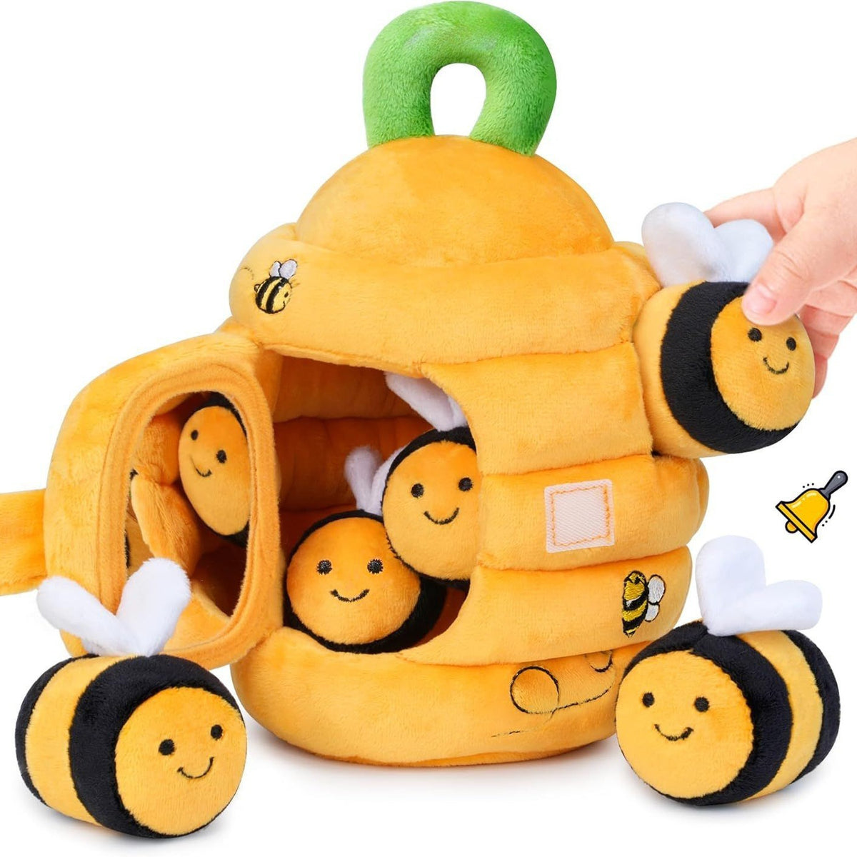 Plush Sensory Educational Toy for Toddlers
