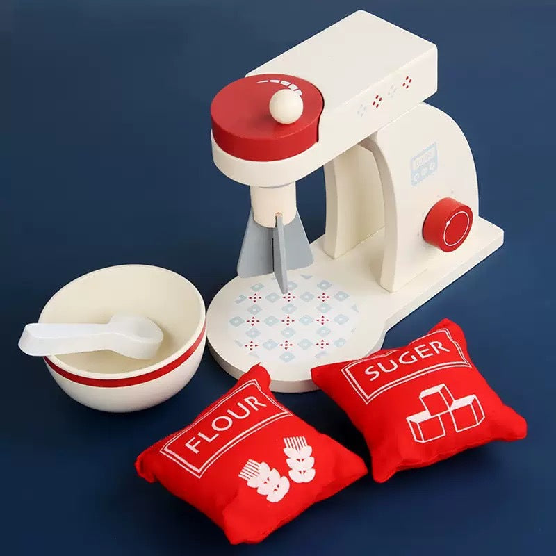 Wooden Pretend Kitchen Appliances – Blender & Juicer Options