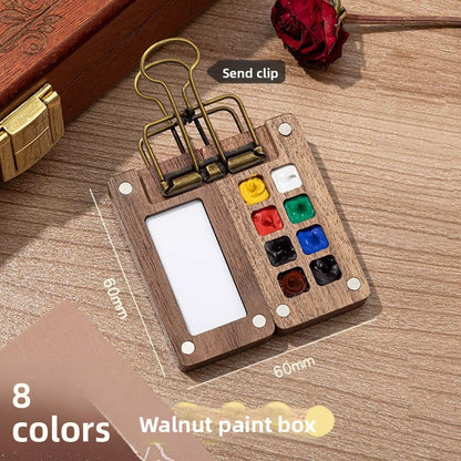 Portable Watercolor Paint Box for Kids