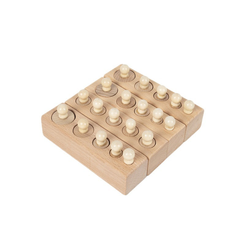 Montessori Sensorial Cylinder Blocks for Kids