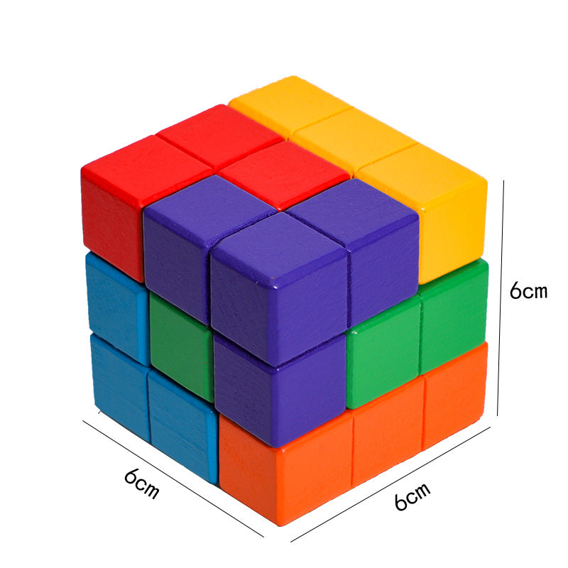 Somma Cube Wooden Math Puzzle