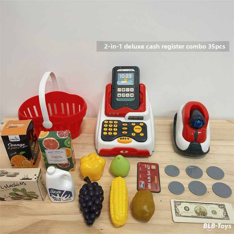 Coffee Machine Donut Shop Pretend Play Set
