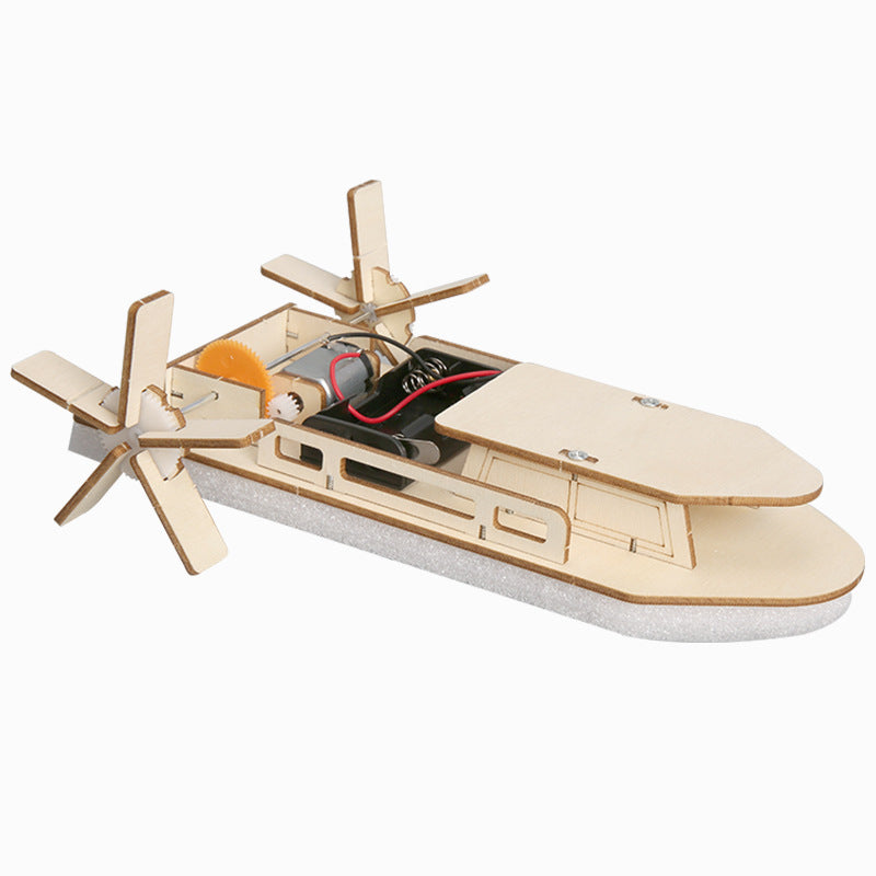 DIY Wooden Boat Science Kit – Sailboat & Steamship Options