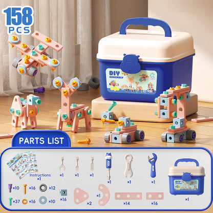 Kids Tool Box Building Toy with Electric Drill