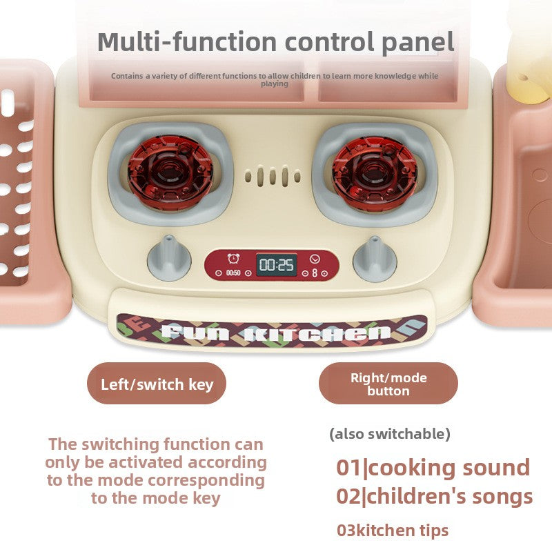 Kids Kitchen Cooking Play Set