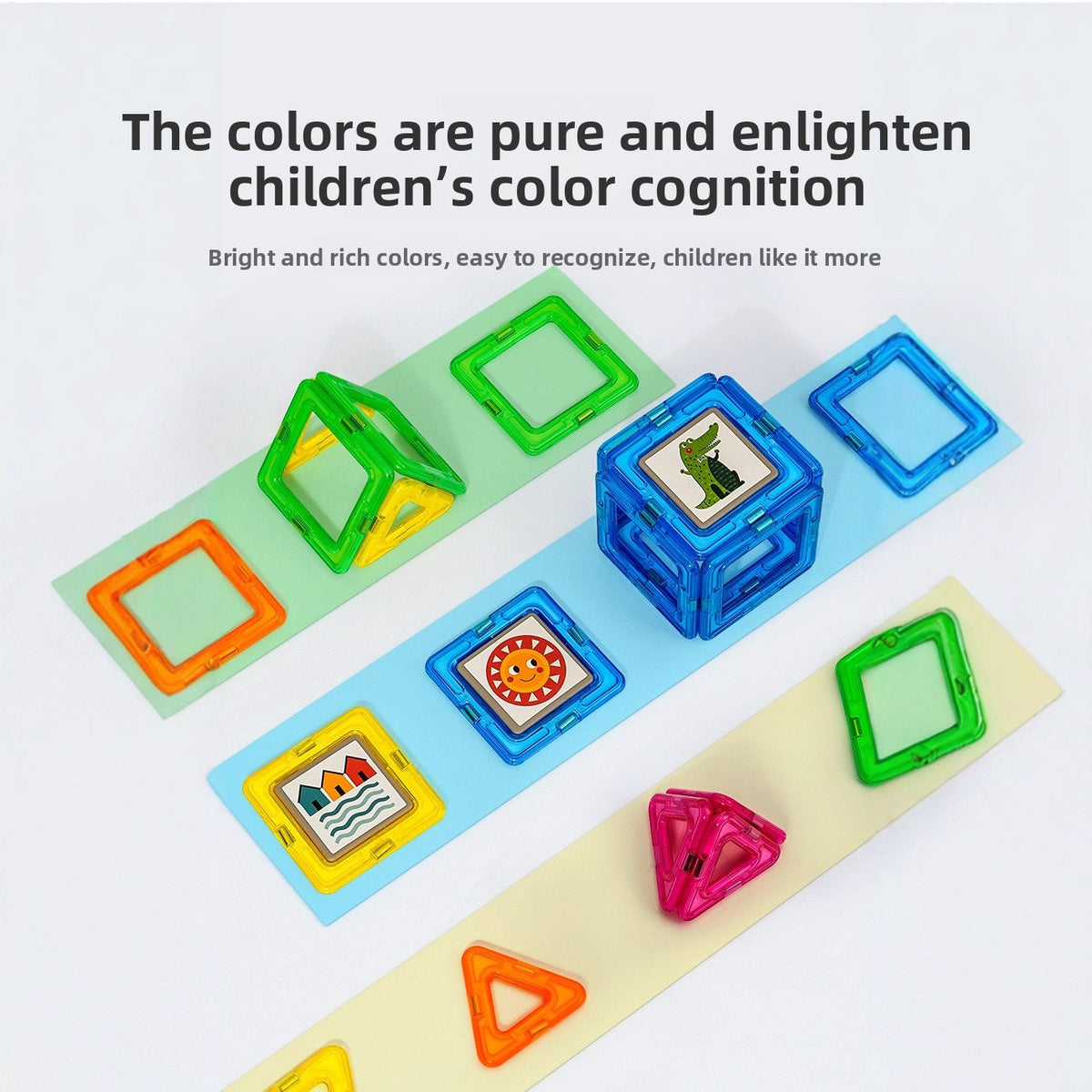 32-Piece Magnetic Building Blocks for Kids