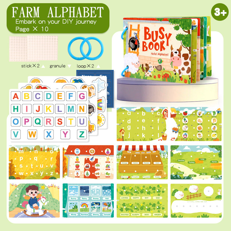 Children’s Busy Book with Themed Activities