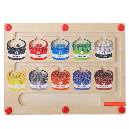 Wooden Magnetic Learning Toy Set
