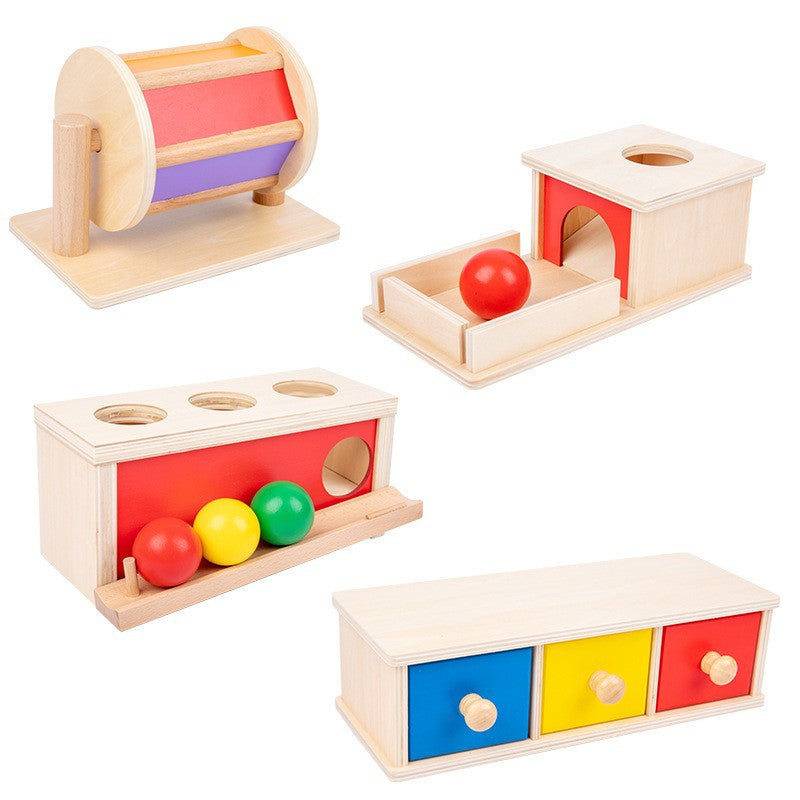 Wooden Montessori Early Learning Toy Set