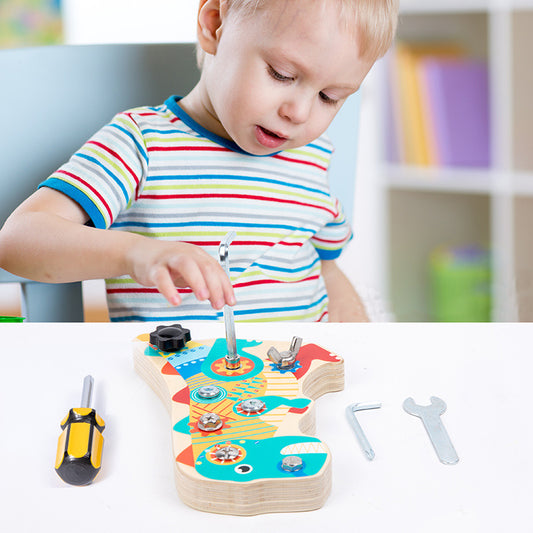 Wooden Dinosaur Screw & Nut Assembly Toy for Kids Wonder Kids Toy