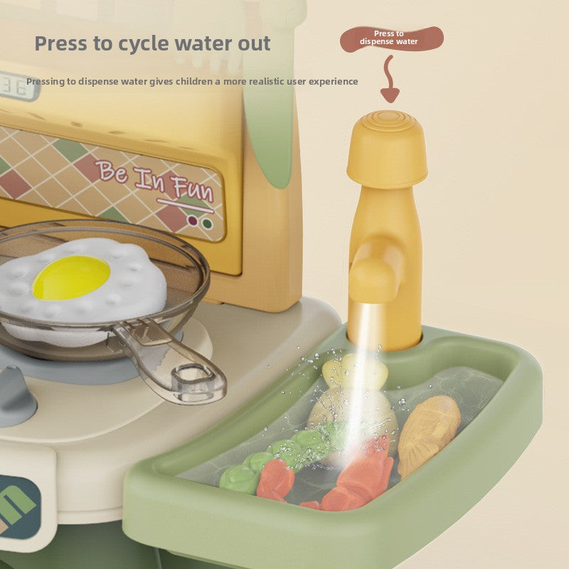 Kids Kitchen Cooking Play Set