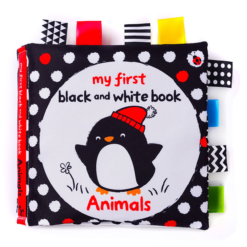 Black and White Cloth Book for Babies