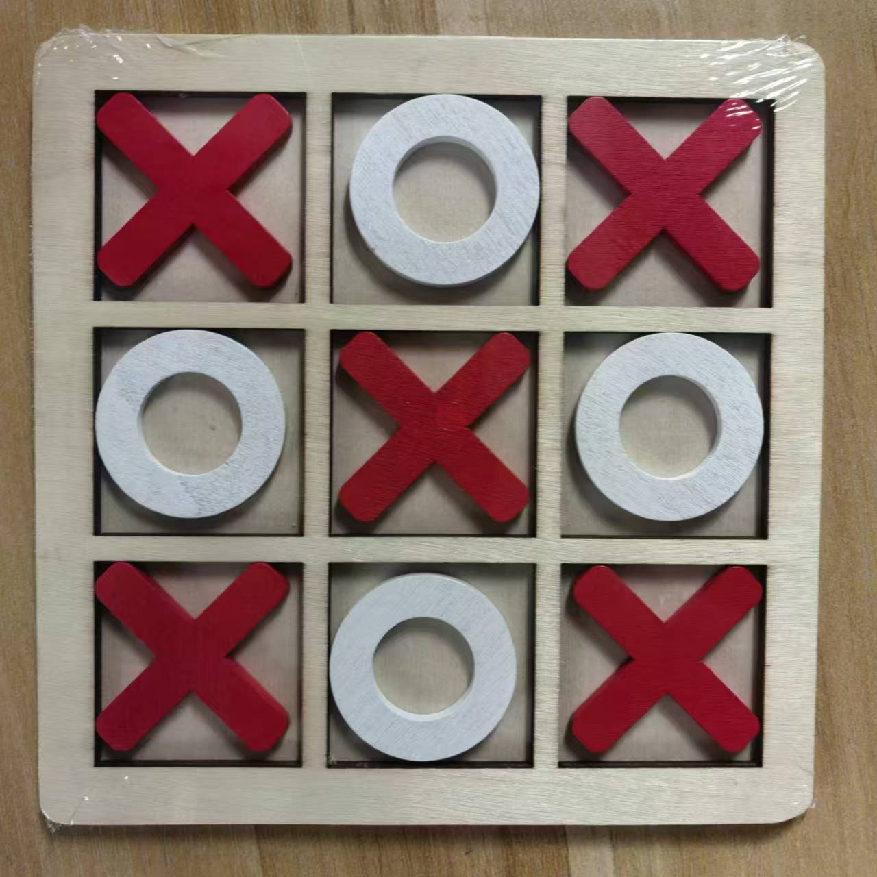 Wooden Board Game Set for Kids