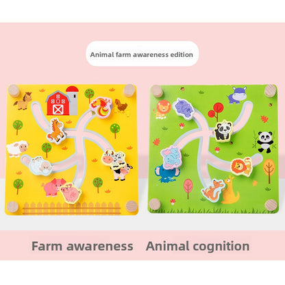 Wooden Maze Toy for Kids