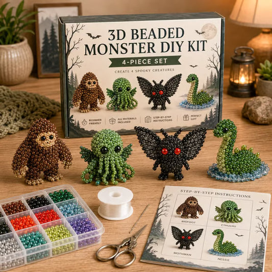 3D Beaded Animal Craft Kit – Themed DIY Options